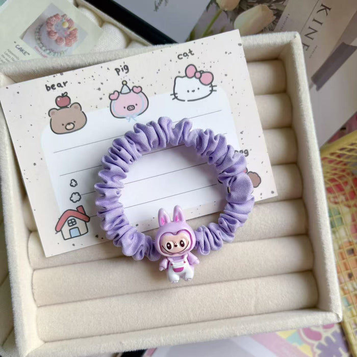 Wholesale Cartoon Cute Plush Plush Hair Band Hair Rope Student Rubber Band Hair Accessories