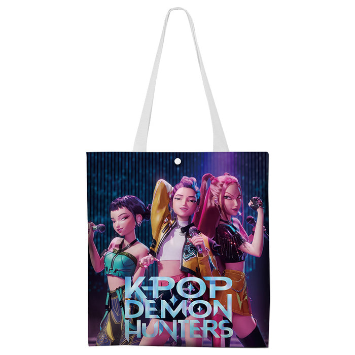 Wholesale KPOP Christmas Cartoon Merchandise Canvas Shoulder Bag