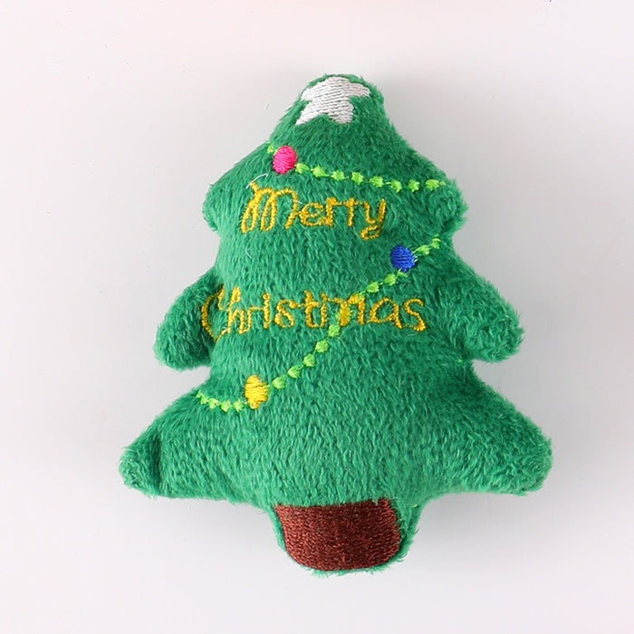 Wholesale Christmas Brooch Cute Plush Christmas Accessories Cartoon Pin Decorations Clothing Accessories