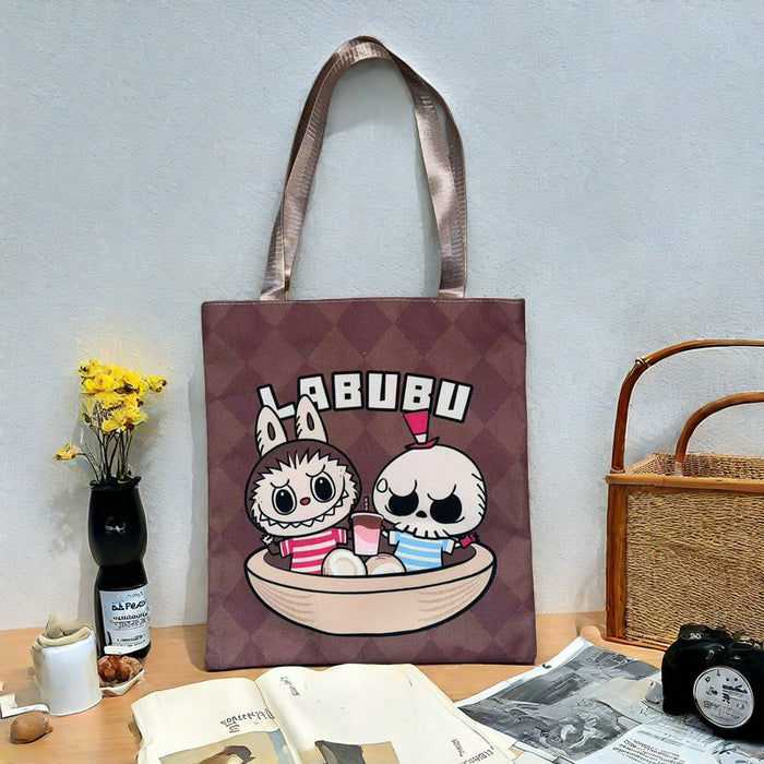 Wholesale Customized Canvas Bag Versatile Single Shoulder Bag Large Capacity Student Handbag Canvas Bag