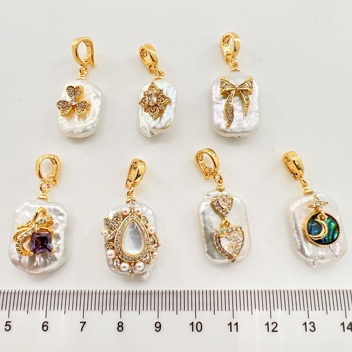 Wholesale Gold Plated Copper Pendant Butterfly Heart Motif Fashion Accessory