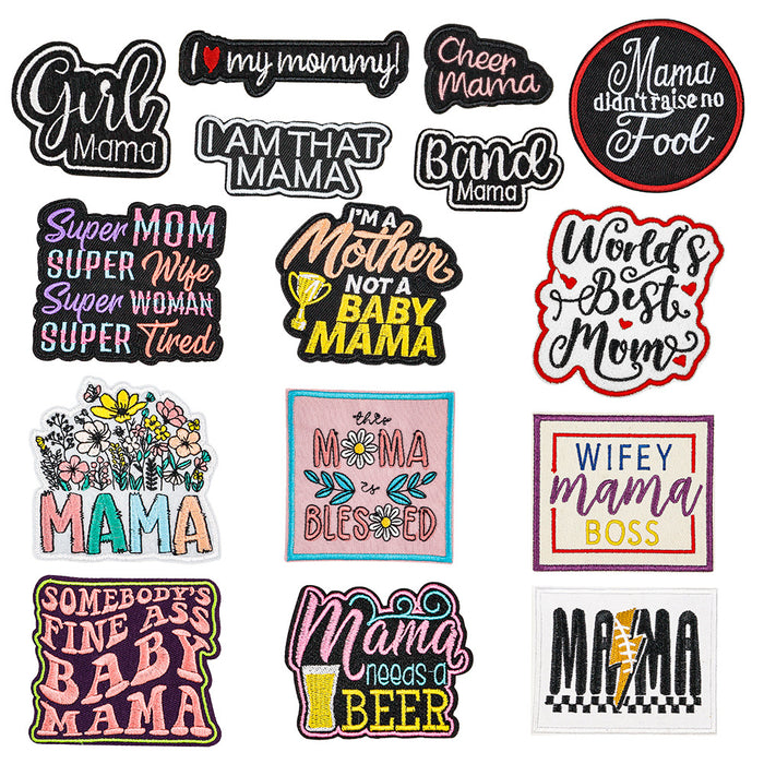 Wholesale Embroidery Sticker No Sewing DIY Patches