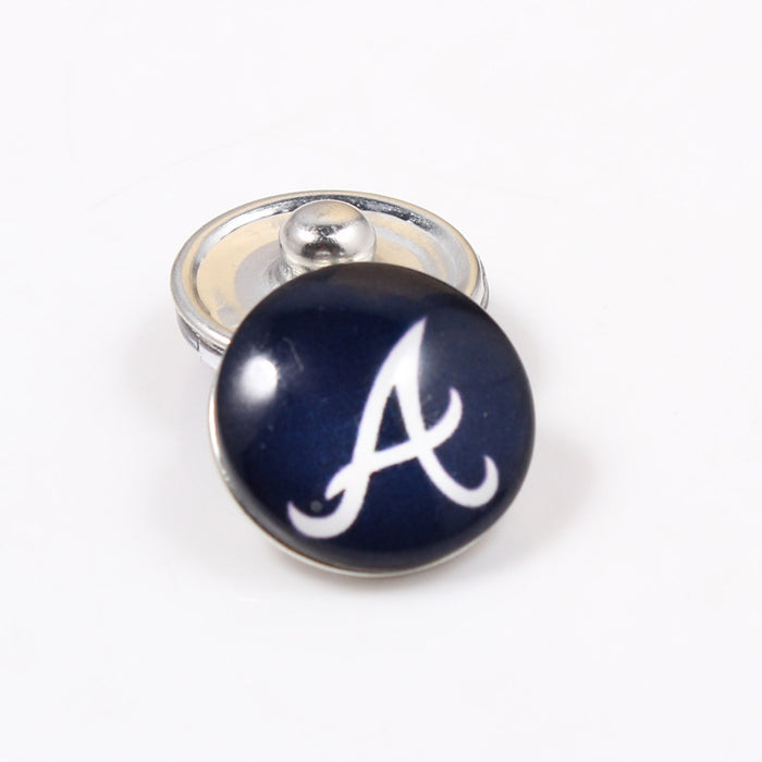 Wholesale 10 pairs/ pack 18mm Ice Hockey Team Button