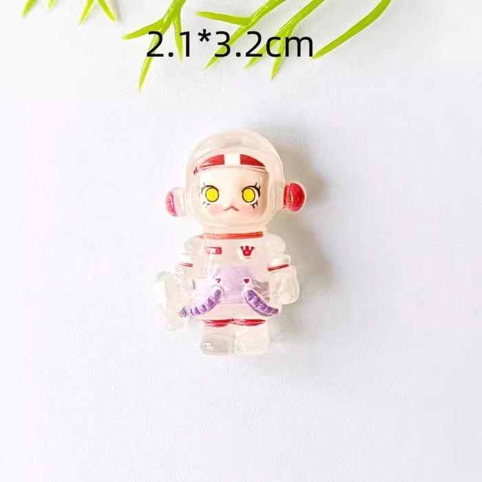 Wholesale Cute Astronaut Refrigerator Magnet Refrigerator Magnetic Sticker Personalized Creative Message Board Decorative Sticker