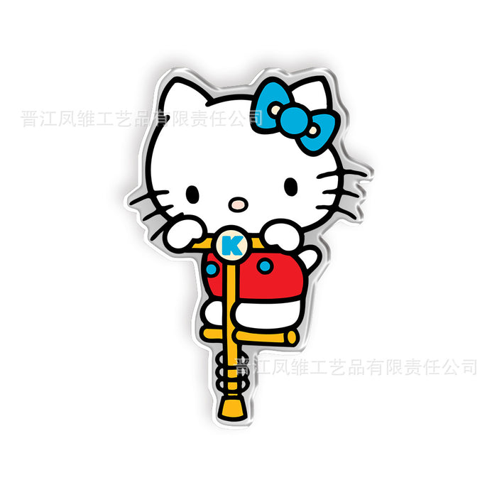 Wholesale 20pcs Cute cat acrylic Shoes Charms accessories