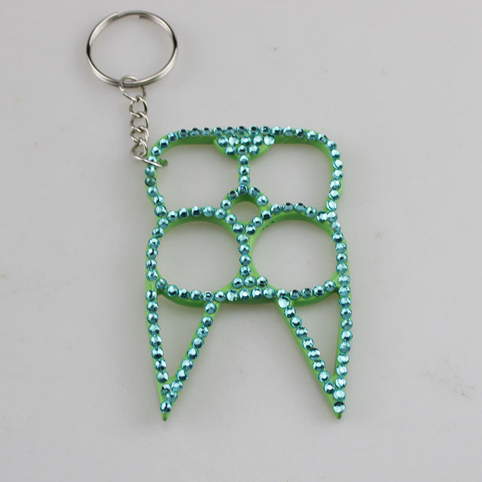 Wholesale Diamond Alloy Function Keychain  JDC-KC-TouMS016