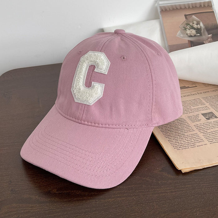 Wholesale Letter Embroidery Cotton Pink Baseball Cap JDC-FH-Yizhan007