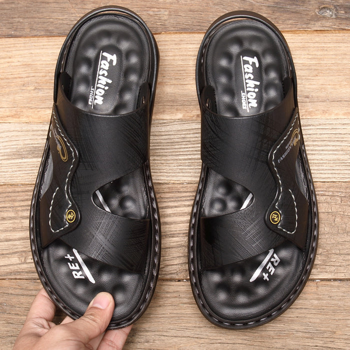 Wholesale 2024 Summer Men Men's Leather Sandals JDC-SD-KangLian001