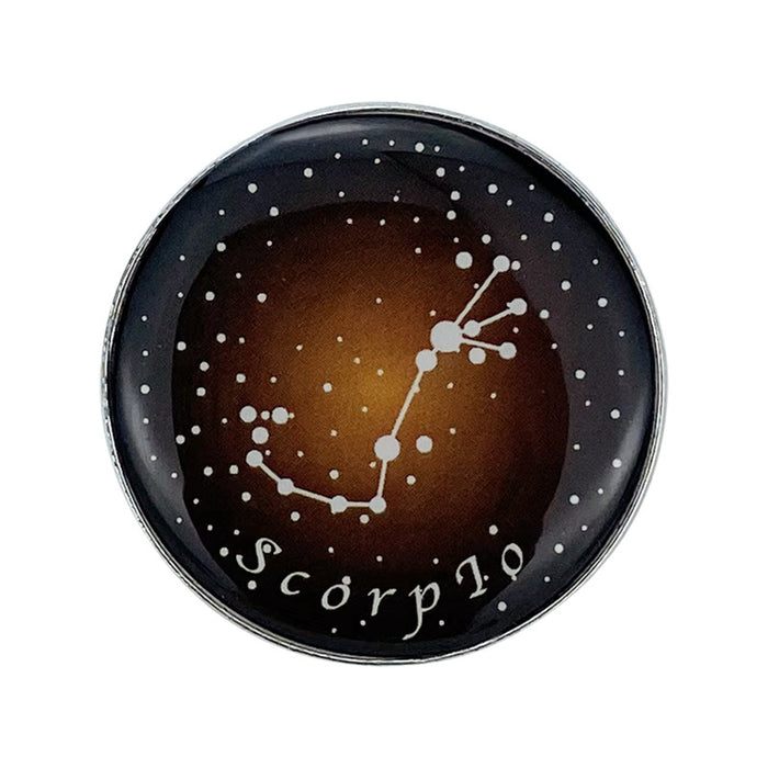 Wholesale Electroplated Zinc Alloy Contion Brooch Starry Sky Pin Badge Everyday Fashion Accessory MOQ≥2