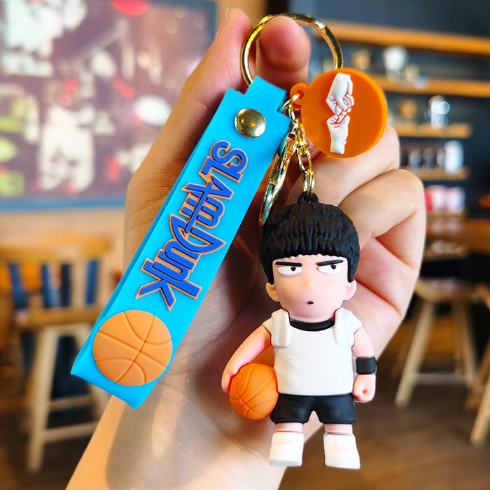 Wholesale Cartoon Doll Rubber Keychain JDC-KC-Tingm170