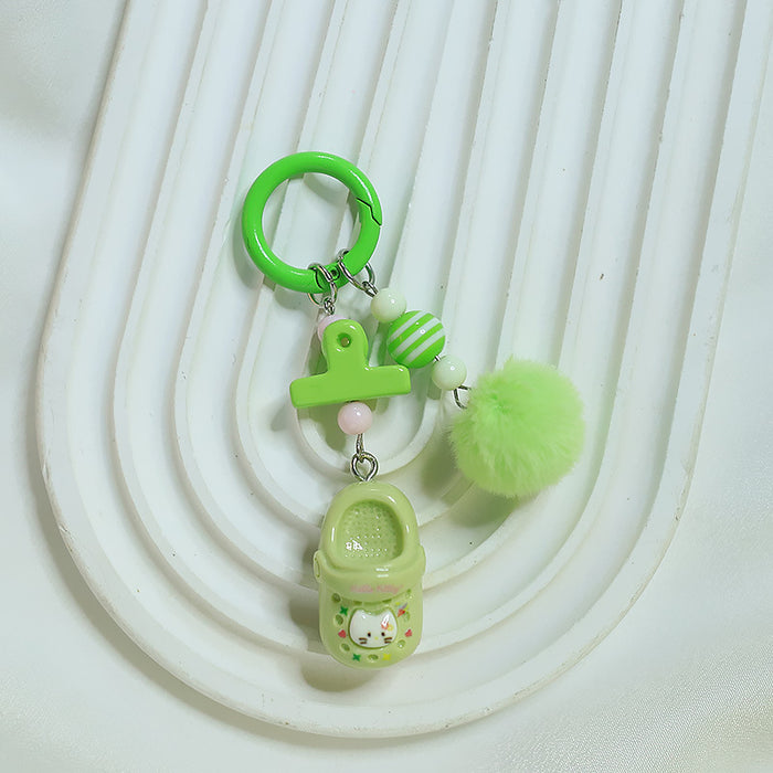 Wholesale Resin cat keychain mobile phone pendant cute jewelry pendant