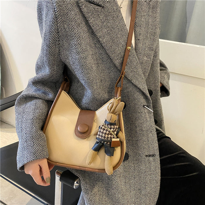 Wholesale Casual minimalist crossbody bag, retro single shoulder bag