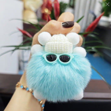 Wholesale Plush Briquette Cartoon Keychain JDC-KC-Shimin004