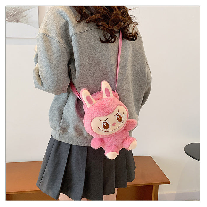 Wholesale Plush Cartoon Doll Single-Shoulder Crossbody Bag