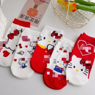 Wholesale Cartoon Cotton Socks JDC-SK-Lanh010