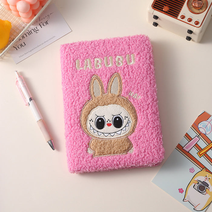 Wholesale New cartoon  plush notebook Creative cute children' s notepad student handbook
