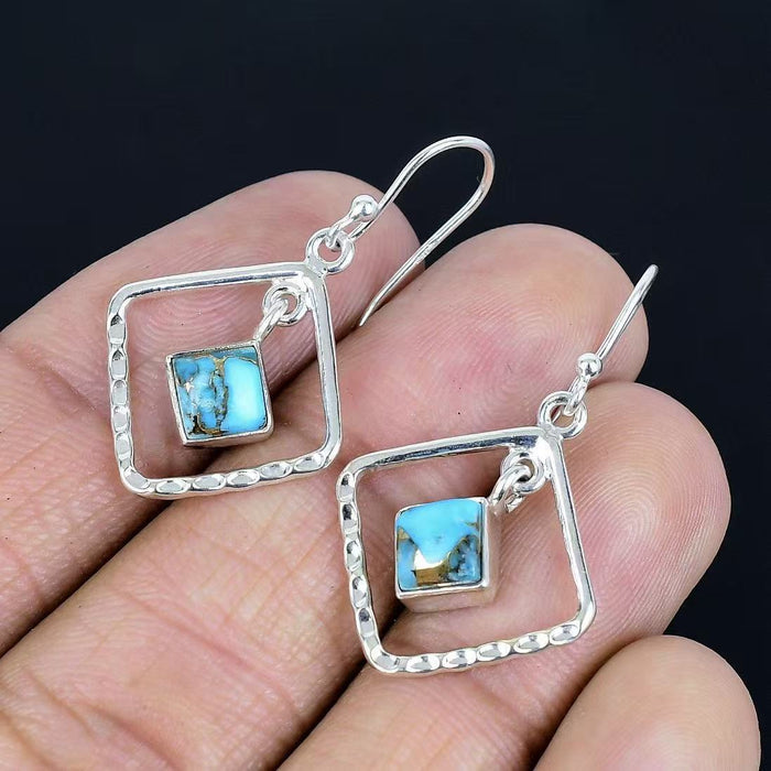 Wholesale Alloy Turquoise Creative Hollow-out Pendant