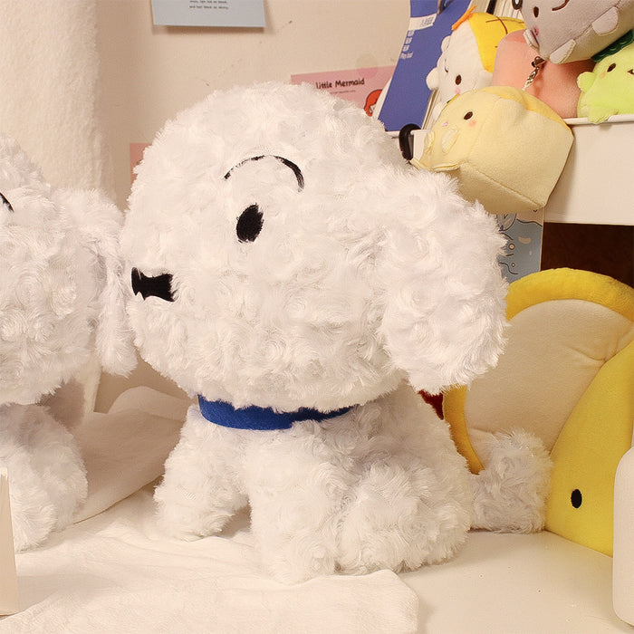 Wholesale Cute plush toy doll super little white dog doll