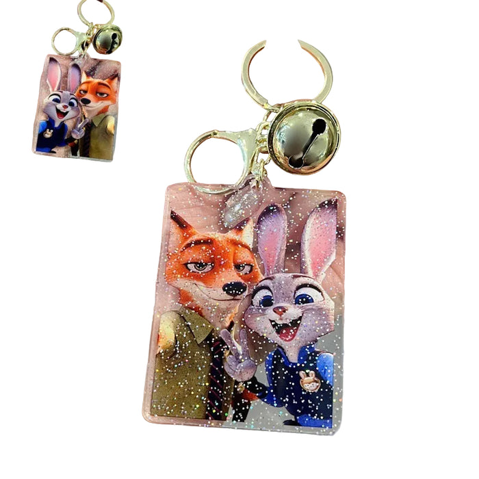 Wholesale 5 PCS Cute Cartoon Acrylic Keychains
