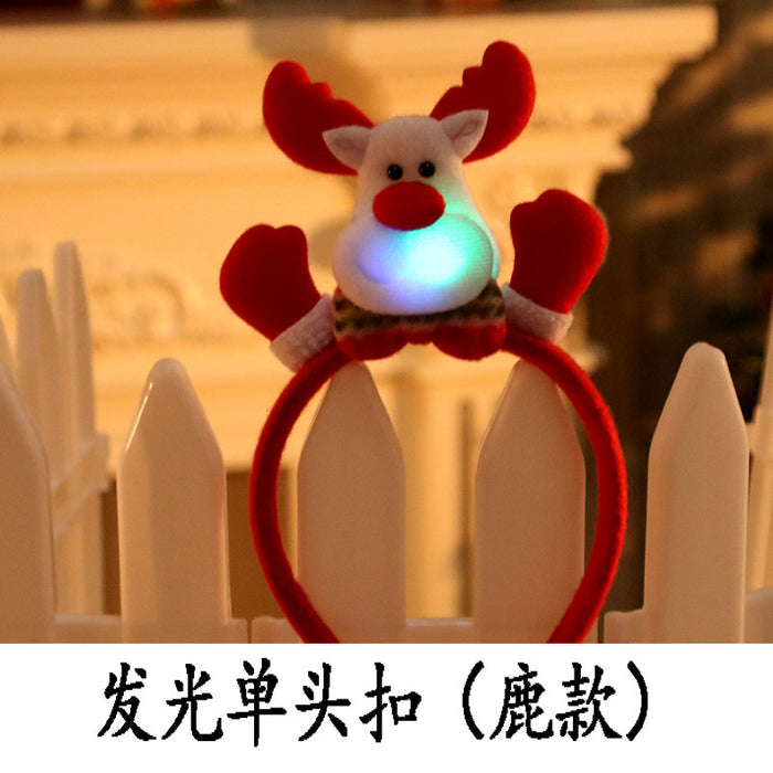 Wholesale Christmas Luminous Headbands,  Christmas Party Headbands