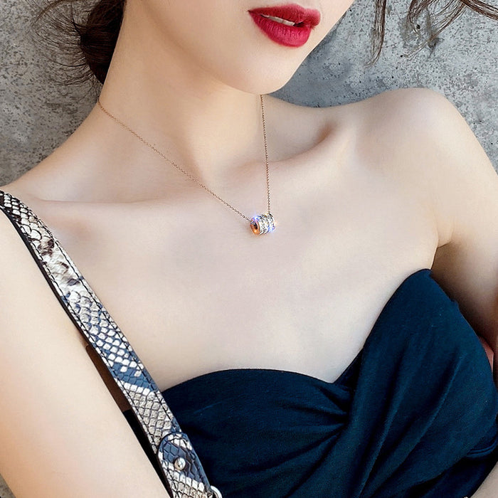 Wholesale Necklace jewelry, pure silver collarbone chain