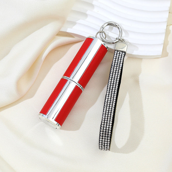 Wholesale Perfume Bottle Leather 8ml Twist Press Keychain JDC-KC-ZY040