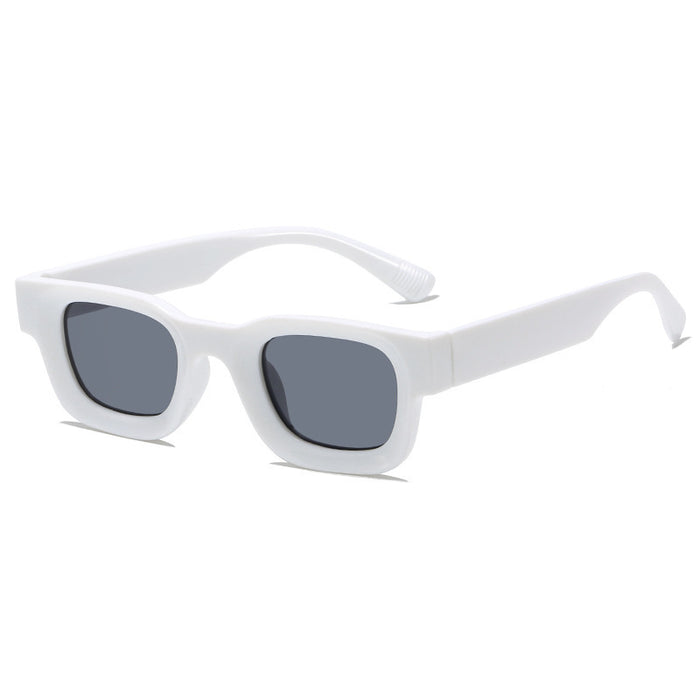 Wholesale Retro Concave Square Frame PC Sunglasses JDC-SG-Fuxin009