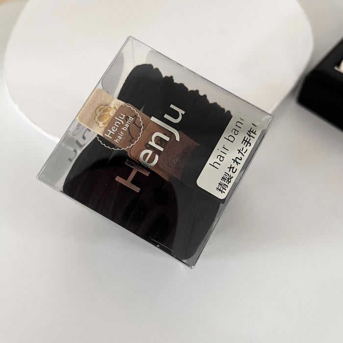 Wholesale Minimally packaged high elasticity seamless headband with durable rubber band tied ponytail headband accessory