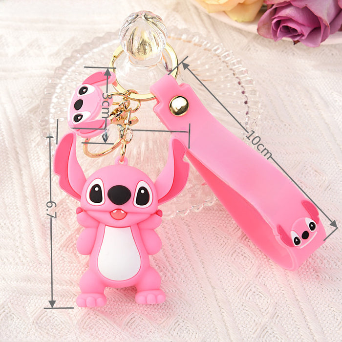 Wholesale Star Baby Keychain Doll Creative Cute Pendant Silicone Keychain Pendant