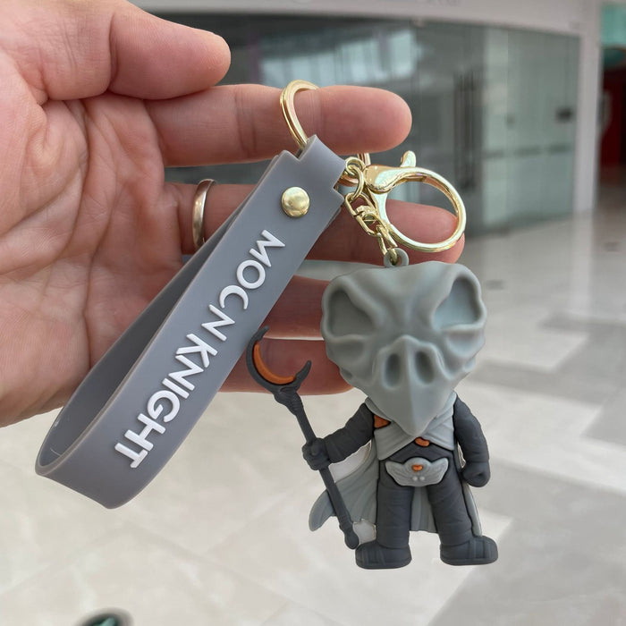 Wholesale Cross border drop glue figurine pendant, bag hanging decoration, car keychain, keychain wholesale