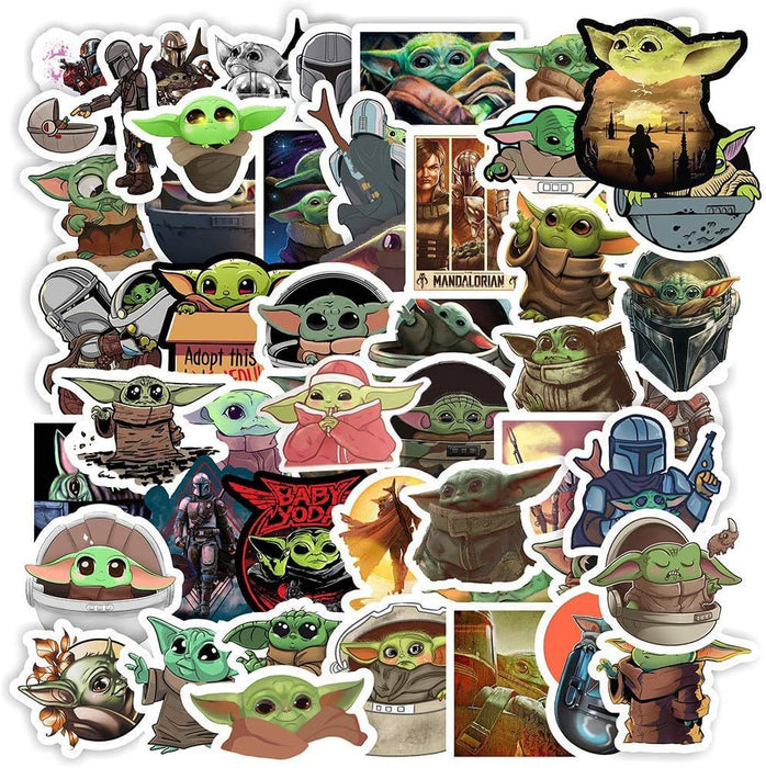 Wholesale 150pcs Cartoon cute waterproof sticker decoration refrigerator luggage flat sticker