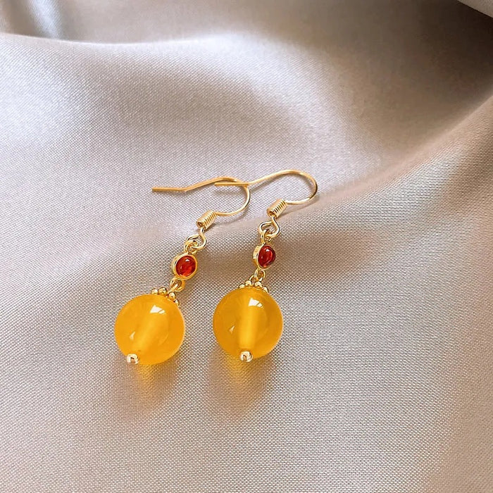 Wholesale Small niche circular earrings, new earrings, light luxury, high-end, elegant temperament