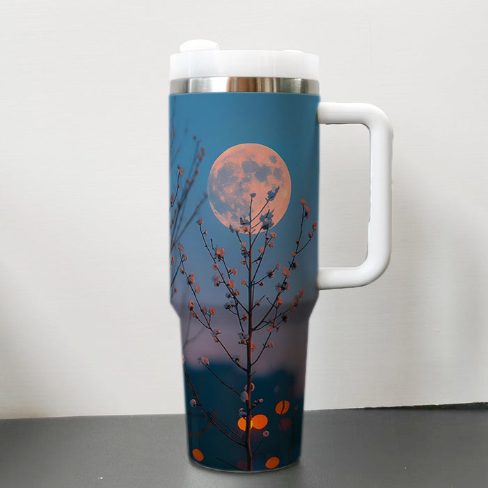 Wholesale 40oz Car Cup  moon Stainless Steel  ice bullies cup Tumbler Thermos Cup