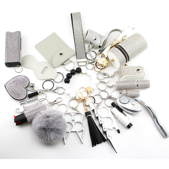 Wholesale Multifunctional Metal Keychain 21-piece Set JDC-KC-TouMS036