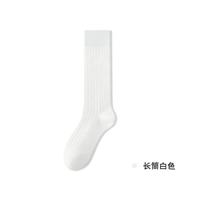 Wholesale Pile socks made of pure cotton, mid tube socks, boneless socks