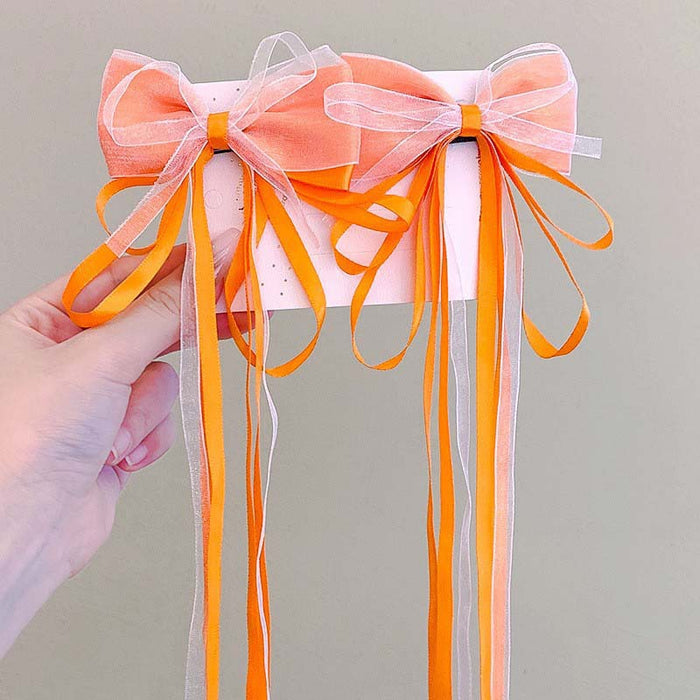 Wholesale Children's Bow Ribbon Hairpin Baby JDC-HC-DF005