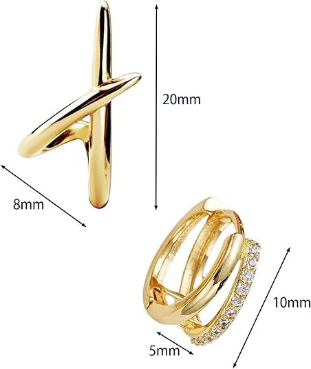 Wholesale Brass electroplating popular geometric earrings cross personality fashion new product versatile three-dimensional jewelry earrings