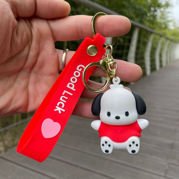 Wholesale Cute keychain couple doll pendant car keychain