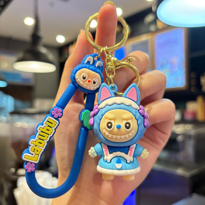 Wholesale Cute little sheep keychain backpack charm