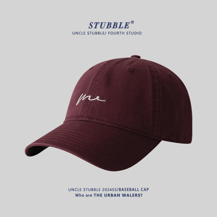 Wholesale New baseball cap with simple and versatile design for men and women, featuring a stylish duckbill tongue hat