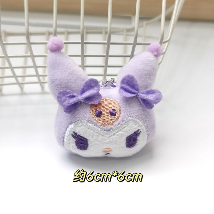 Wholesale Cute Stuffed Pendant Cat  Bag Pendant Keychain Cartoon Animal Brooch