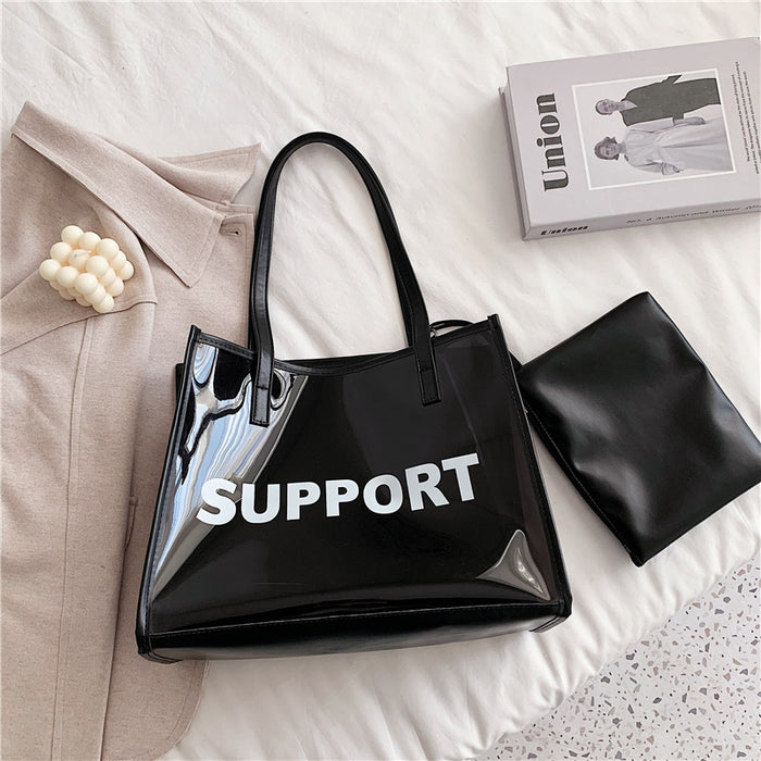 Wholesale Fashion shoulder bag, casual versatile commuting tote bag