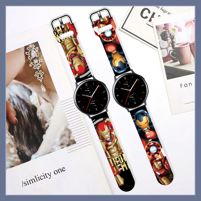 Wholesale Printed Tpu Watch Strap Wrist Strap JDC-WD-NuoQi077