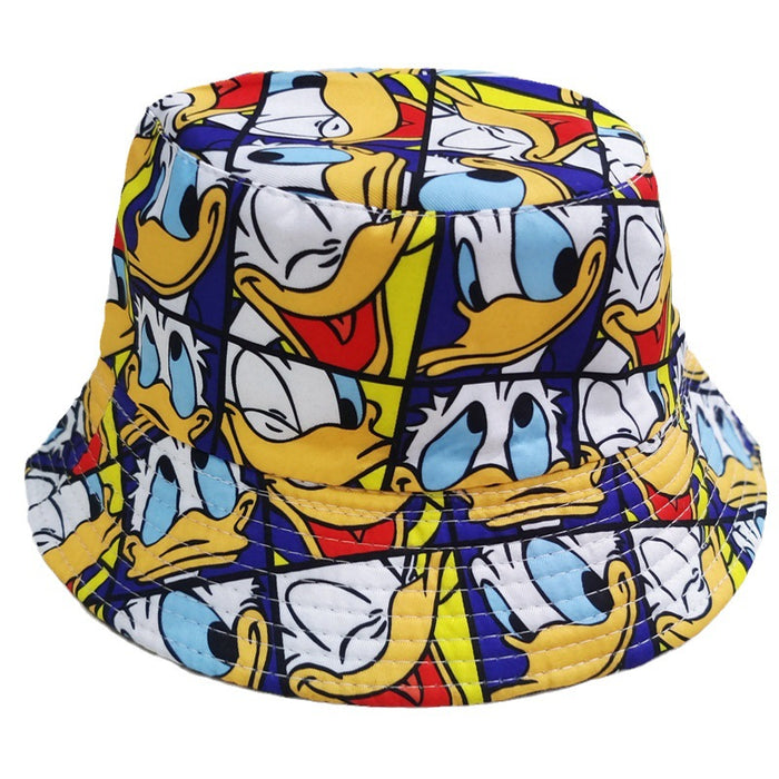 Wholesale Cartoon Print Cotton Bucket Hat JDC-FH-BoD017