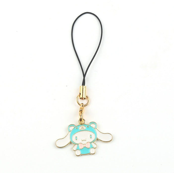 Wholesale Cartoon Alloy Lanyard Keychain JDC-KC-FuYu001