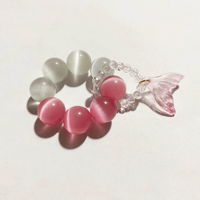 Wholesale Mermaid Wrap Finger Soft Hand Twist Rosary Beads Handheld Bestie Gift