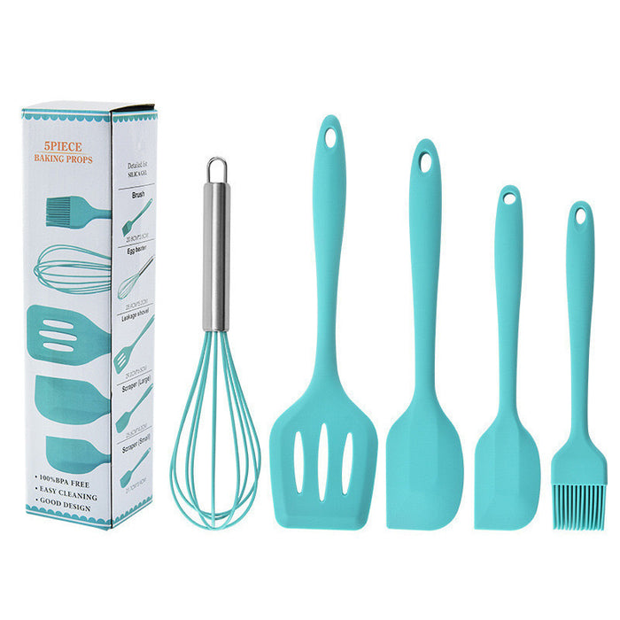 Wholesale Silicone High Temperature Resistant Five-piece Kitchenware Set JDC-KW-Joyasdechina001