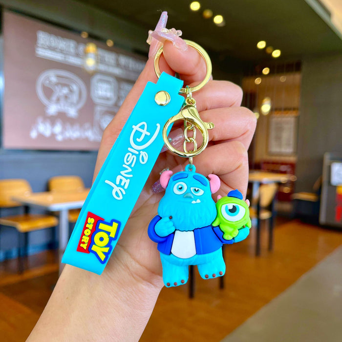 Wholesale Cartoon Monster Keychain Cute Doll Bag Pendant