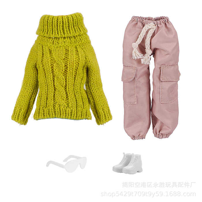 Wholesale Dress  sweater turtleneck wool sweater sweater doll clothes