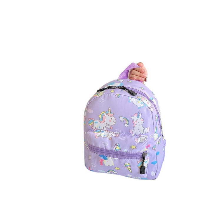 Wholesale New children's backpack with cartoon dinosaur pattern, kindergarten baby backpack